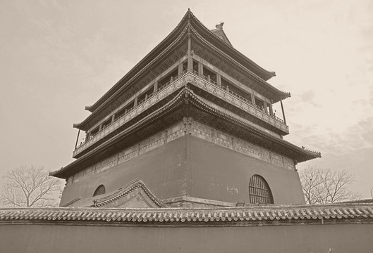 老北京鼓楼