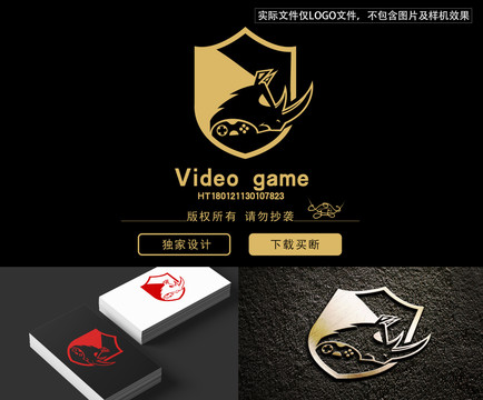 電競游戲logo