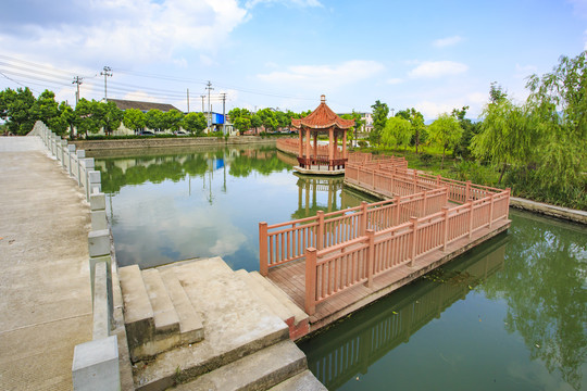 三胜河风景