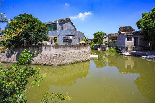 阳府兴村河道