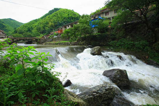 芝山村溪流