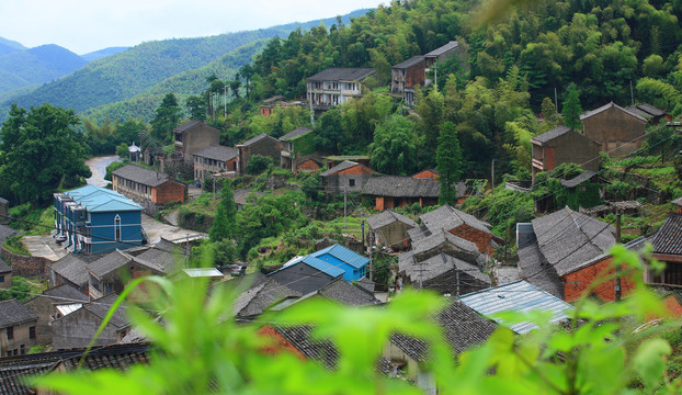 宁波鄞州横溪镇金山古村美景