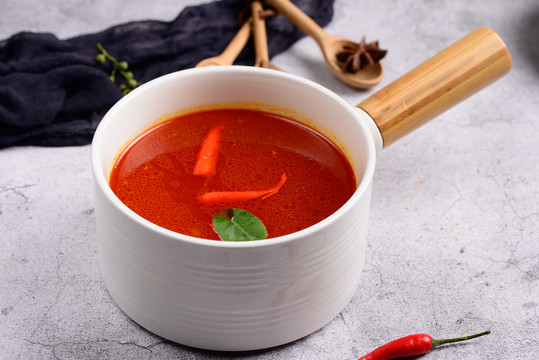 开胃番茄汤底