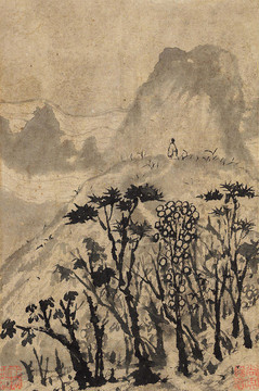 石濤望遠(yuǎn)圖