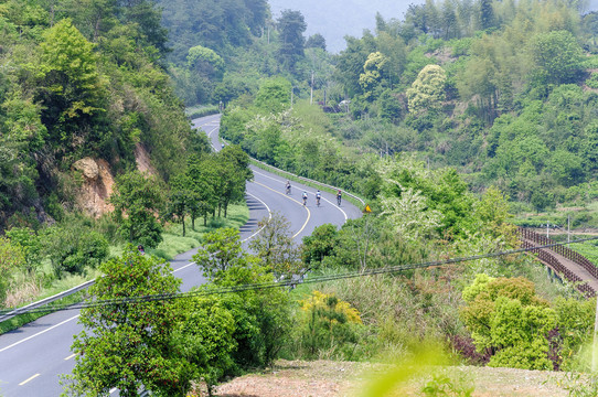 山区公路自行车赛