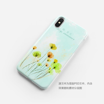 手機殼夏天花卉