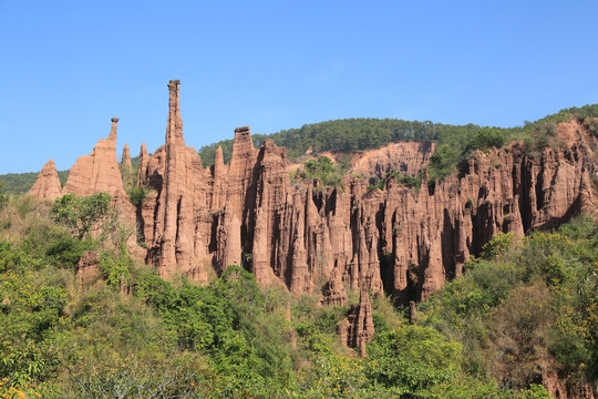 云南景东文井土林