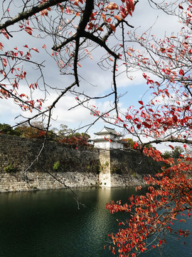 大阪城护城河