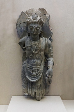 巴基斯坦石雕菩萨像