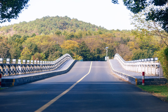 天目湖风景区的公路桥