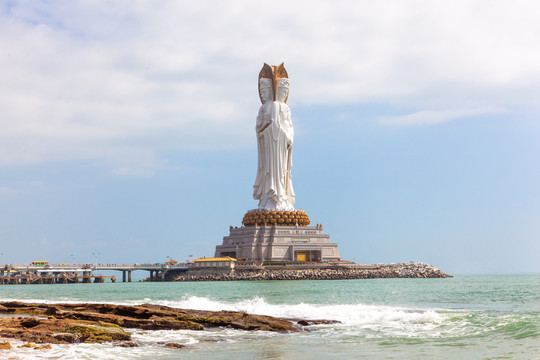 海南三亚南山文化园南海观音圣像