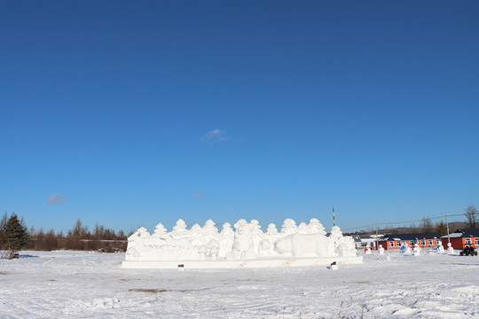 雪雕英雄汇