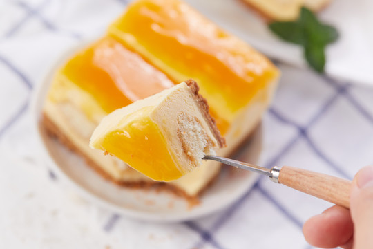 芒果奶酪风味蛋糕