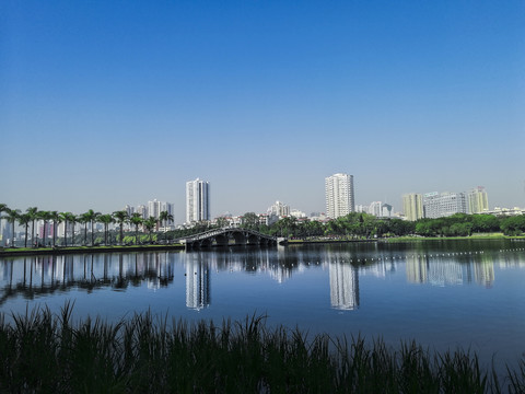 南湖湖景