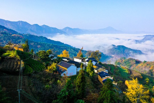 唯美山景