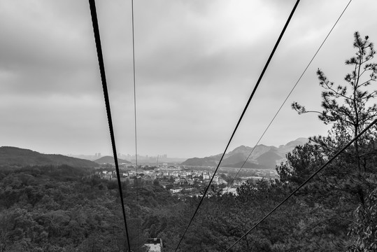 庐山秀峰远眺