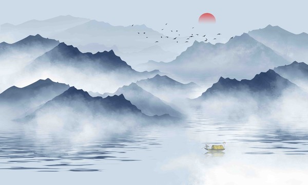 山水圖