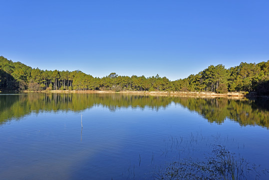 楚雄紫溪山马惊湖