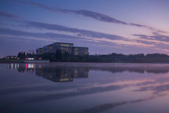 北京亚洲金融大厦夜景