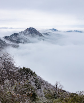 衡山云雾景色