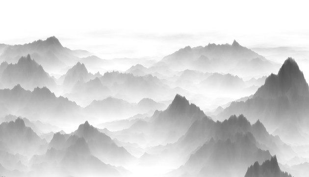 水墨山水風(fēng)景