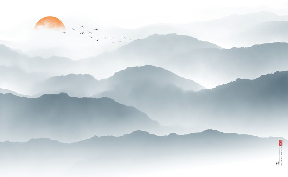 山水國畫