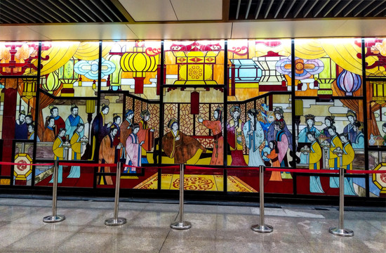 南京地铁壁画