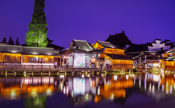 乌镇夜景