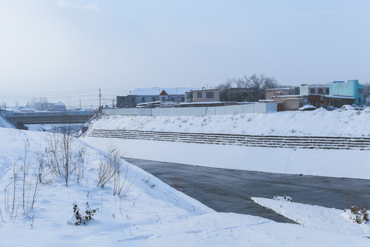 冬季雪景风光