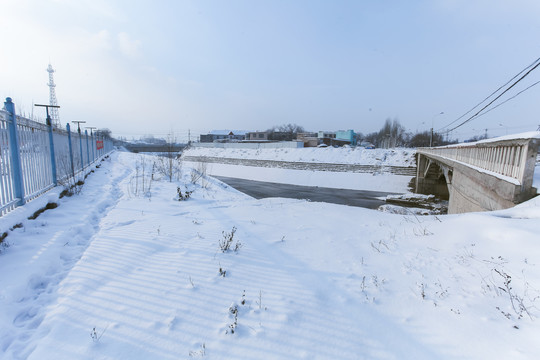 冬季雪景风光