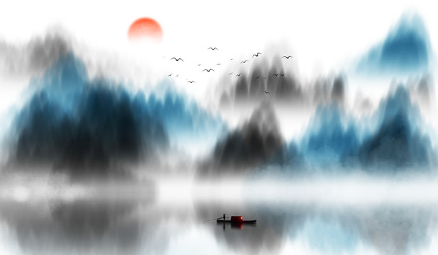 山水畫