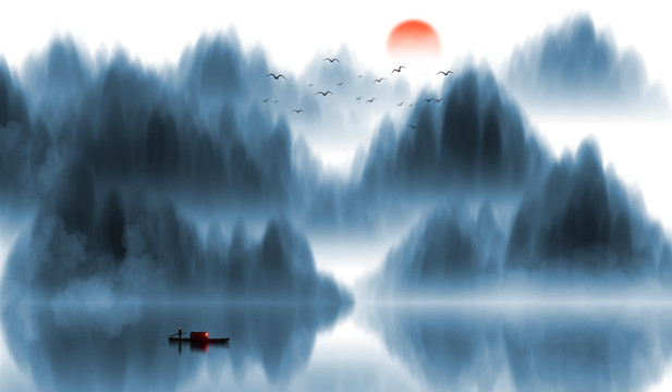 水墨畫