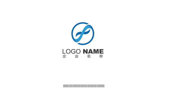 F字母医疗医院logo