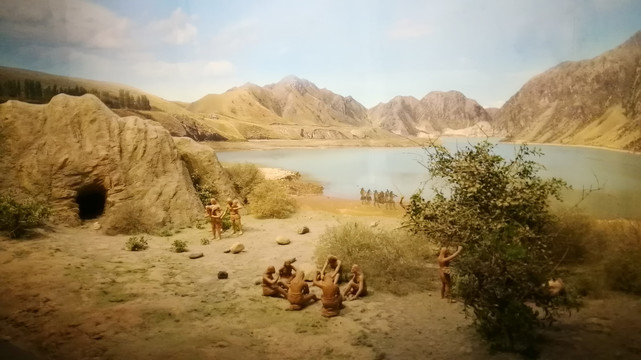 新疆博物院历史古迹摄影照片