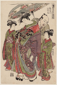 礒田湖龍齋鶴屋的鶴郎
