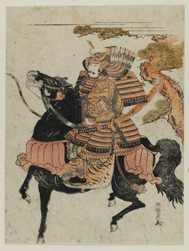 礒田湖龍齋身著馬甲的戰(zhàn)士