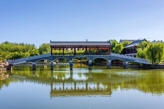 中国山东德州董子园风景区