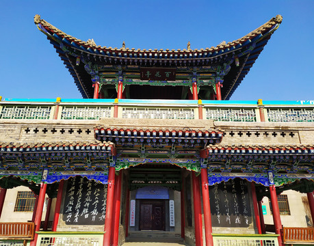 中式建筑亭台楼阁