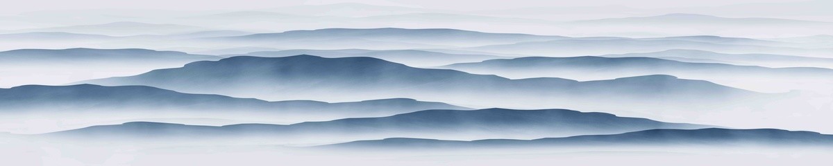 水墨山水背景墻