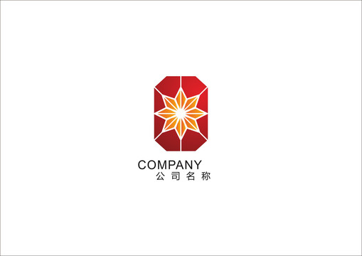 花朵花瓶陶瓷LOGO