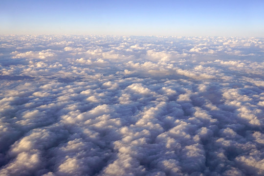 天空云层航拍