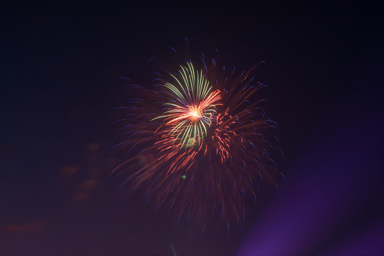 礼花花灯节日