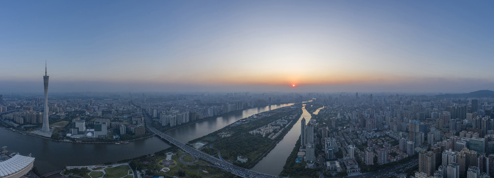 广东广州市城市风光