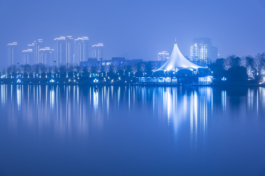 徐州云龙湖夜景