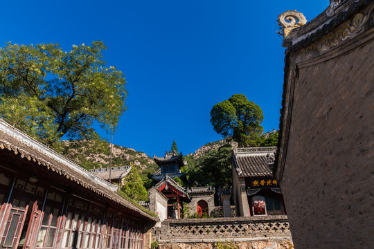 中国丹东大孤山寺庙古建筑08