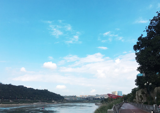 天空云彩山川河流