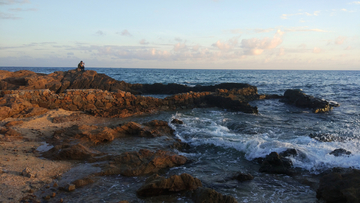 海南清水湾珊瑚海岸风光