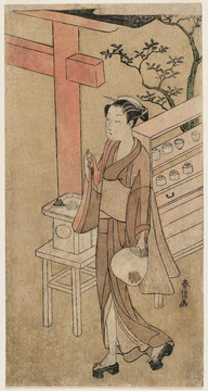 鈴木春信日本神話中的女英雄
