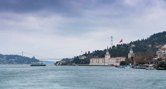 伊斯坦布尔博斯普鲁斯海峡风光