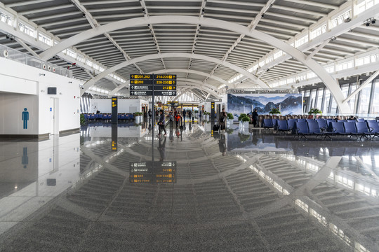 桂林机场航站楼内景